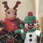 Red Heart Yarn Christmas Keepsakes Crochet Booklet 1408
