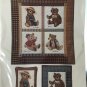 Country Bears Quilt Pattern Country Appliques 31" x 34" 4 bears 3 projects
