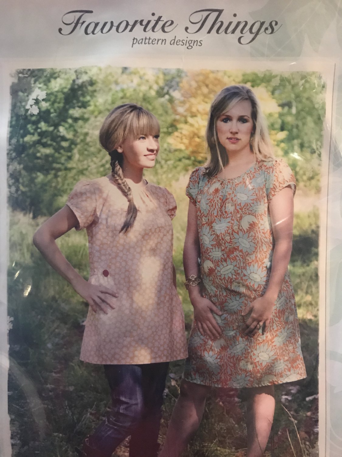 Favorite Things V043 The Shift Dress Pleated Front Sewing Pattern Kimberly Gladman Size 4-22
