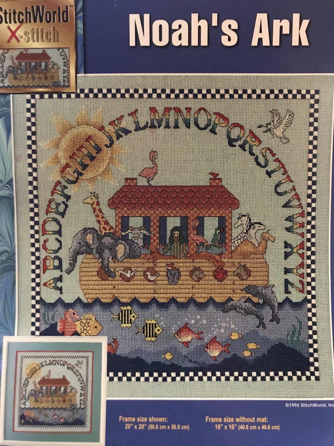 Stitchworld Noah's Ark Cross Stitch Chart Pattern 03166