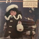 Sunday Best Doll outfit for 18" Doll Fibre-Craft FCM479 Crochet Pattern