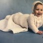Soft Baby Sets Columbia Minerva 2648 Crochet patterns for baby afghans, bonnets and sweaters