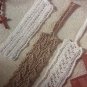 Workbasket Magazine January 1995 Vintage patterns Knit Rudolph, Crochet Santa, Christening gown