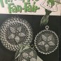 Pineapple Fan-Fair Vintage thread Crochet Pattern Coats & Clark's Book 266