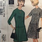 1960s Two Piece Dress Sewing Pattern McCall's 7922 size 16-18 Bust 36-38