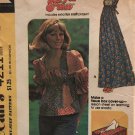 McCall's 4211 Misses' Dress or Top size 18 Includes Craft Project - Make a Tissue Box Sewing Pattern
