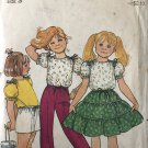 Butterick 4250 Children's top, skirt, shorts, and pants Sewing Pattern Size 3