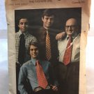 Butterick 6351 Men's Vintage Tie Sewing pattern in 3 widths