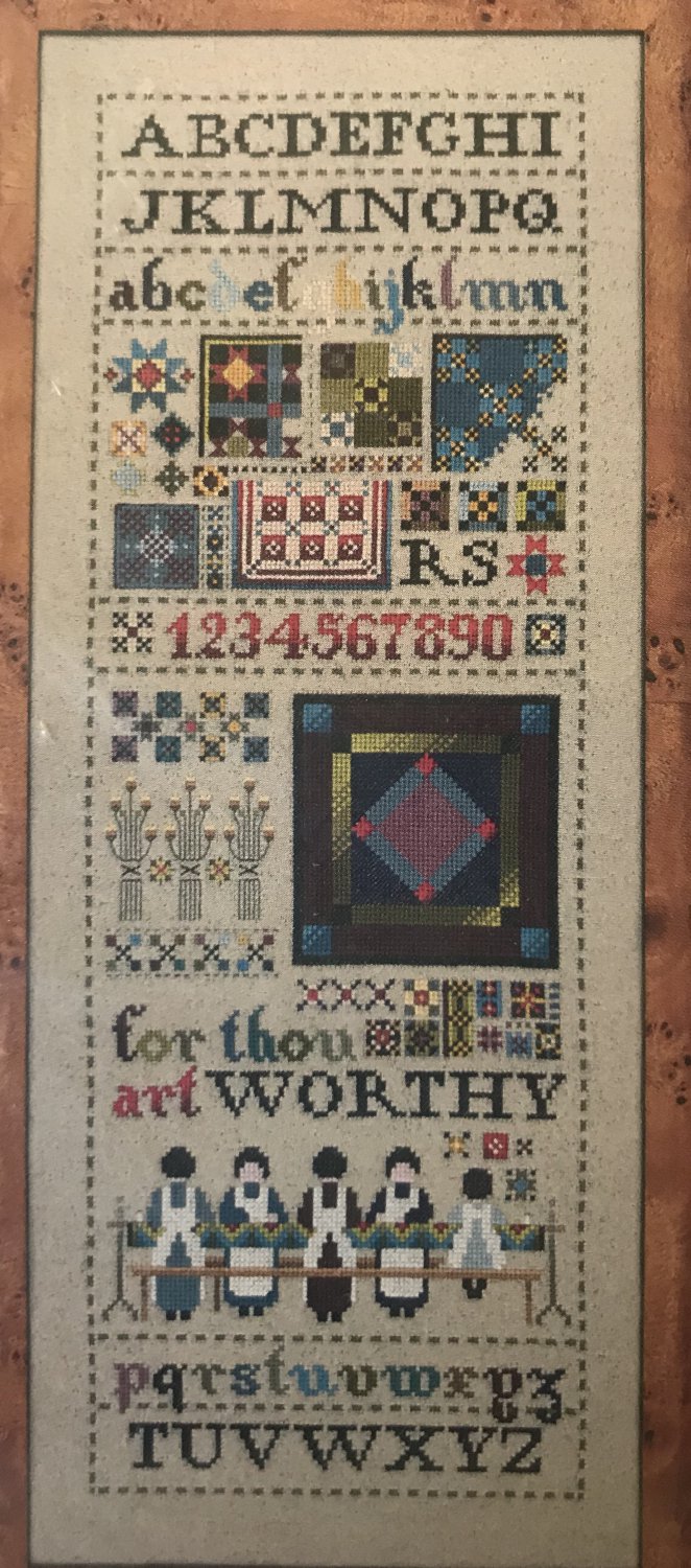 Amish Quilt Sampler Cross Stitch Pattern TG46 Told-in-a-Garden