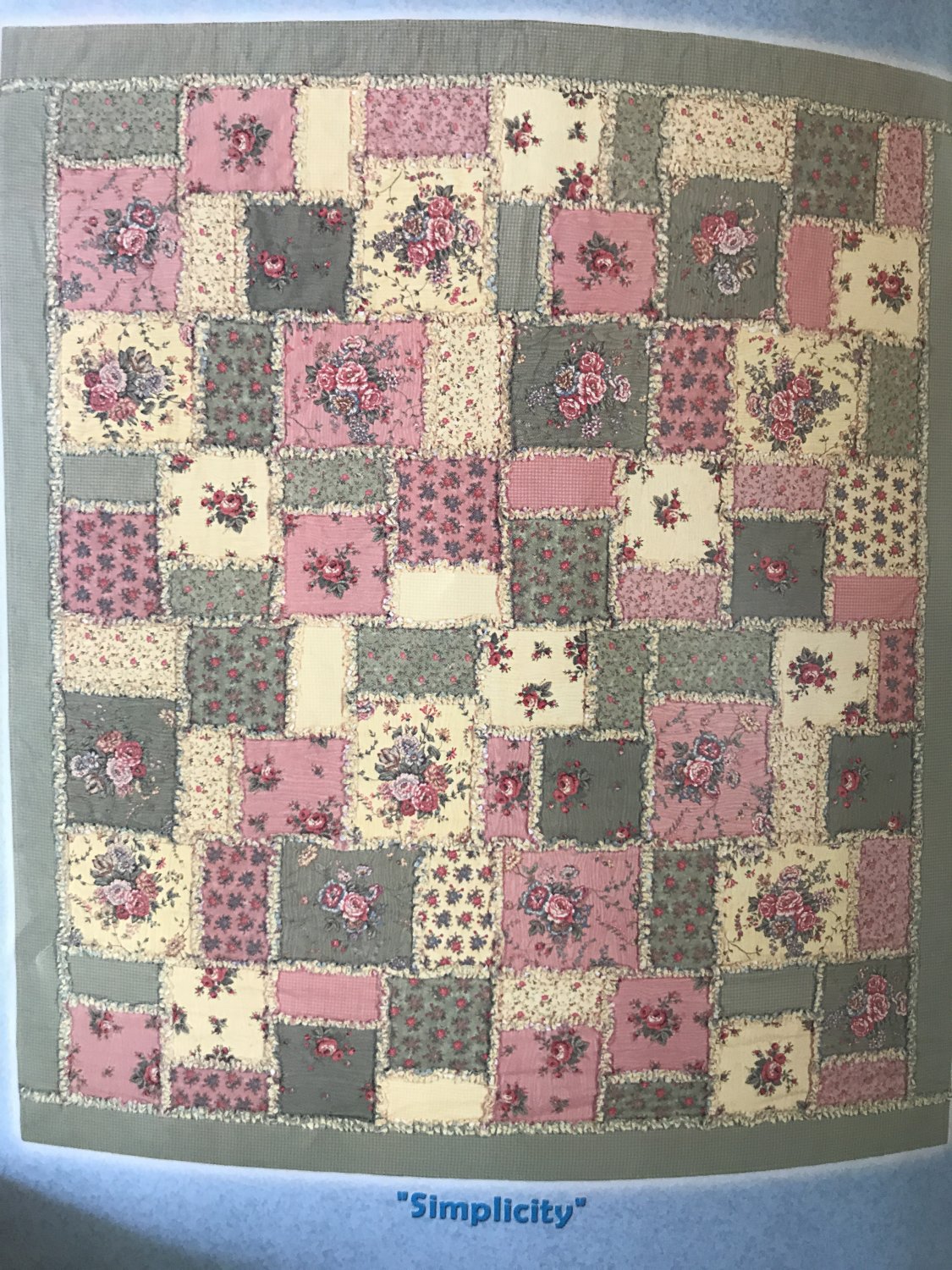 Sew Easy Rag Quilting Twelve Raggy Projects by Four Corner Designs