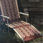 Macrame Lawn Chairs Pattern PATIO CHAIR FAVORITES Plaid Enterprises 8396