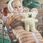 Dressing up for Dolls Knitting Pattern for clothes by Littlewoods 587