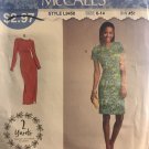 McCall's 9450 L9450 Misses Pullover knit Dress Size 8 - 14 Sewing Pattern