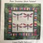 BALI  Dragonfly 27 1/2"  x 27 1/2"  Wall Hanging  by Love Quilt Patterns