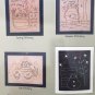 Pieces from the Heart "Cat Tales" Wall Quilt Hangings, Primitive Stitchery projects by Sandy Garvais