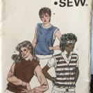 Kwik Sew 1315 Misses' Top and Vest Sewing Pattern Size XS to L