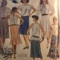 McCalls 2957 Misses' Skirts Six-gore, fitted & Flared Sewing Pattern Size Size 12