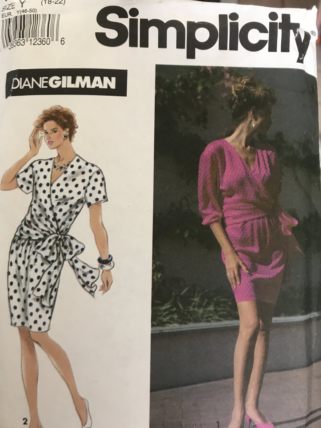 Simplicity 7761 Diane Gilman - Misses' Summer Dress Sewing Pattern Size 18 - 22