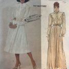 Vogue Paris Original Emanuel Ungaro Dress Sewing Pattern 2908 Size 10 Knee or Evening Length