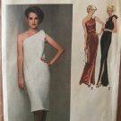 Simplicity 9274 1979 One Shoulder Evening Dress Vintage Size 10 Sewing Pattern