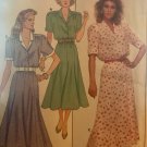 Butterick 5592 Misses Dress: Dress, below mid-calf or lower calf length sewing pattern size 18 20 22
