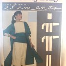 Simplicity 8726 Misses Duster Coat or Jacket and Tubular Accessories Sewing Pattern all sizes