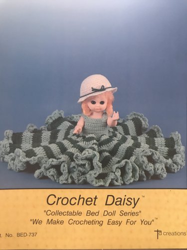 Crochet gown for Bed Doll DAISY TD Creations Collectable Doll Series Bed-737