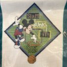 Just Cross Stitch Kit Mickey SLAM DUNK IT 36022