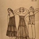 Vintage Hawaiian Sewing Pattern Pauloa Patterns Top, Dress, Size XS S M L, XL 1108