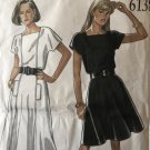 New Look 6138 Misses dress in 2 lengths sewing pattern size 8 - 18