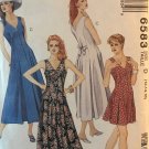 McCall's 6583 Misses Jumpsuit, Romper & Dress Size 12 14 16 Sewing Pattern
