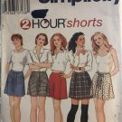 Simplicity 9686 Misses' 2 hour Shorts with or without panel Sewing Pattern size 4 - 8