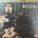 Plastic Canvas Pattern Christmas Celebration Coasters designs House of White Birches 181092