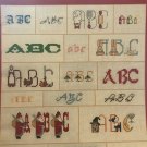 Leisure Arts 2285 120 Alphabets Cross Stitch Pattern by Carol Emmer