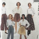McCall's 7902 Misses' Skirt in Two Lengths, Culottes in Two Lengths and Pants, Size 8 10 12