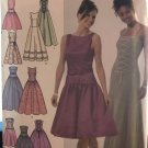 Simplicity 4943 Design your own evening dress sewing Pattern size 4 6 8 10