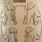 Butterick 4826 Making History Blouses tops sizes 6 to 12 Sewing Pattern