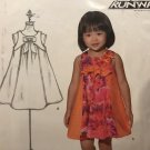New Look 6115 Sundress for Toddler size 1/2 - 4 Project Runway Workroom Sewing Pattern