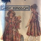 Simpliicity 7550 Daisy Kingdom Pattern Child's Dress & Matching 18" DOLL DRESS Child's Sizes 3 4 5 6