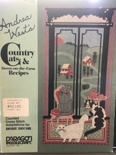 Country Cats & Down on the Farm Recipes Counted Cross Stitch from Paragon