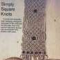 Macrame for Beginners 12 projects Craft Publications pattern