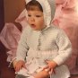 Coats & Clark book 299 Babies crochet & knit pattern Afghans, Sweaters and infant layettes