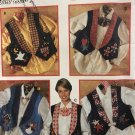 Simplicity Crafts 9657 Vest with Appliques Sewing Pattern size 6 - 10