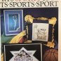 Stoney Creek Cross Stitch Book 61 RTS SPORTS graphs for Football, Karate, Wrestling, Hockey & More