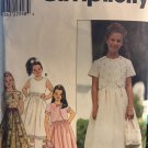 Simplicity 8546 Girls' Special Occasion Dress and Bolero Sewing Pattern size 7-10
