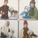 Simplicity 3975 Misses' and Dog accessories Hats scarves, dog coats Sewing Pattern