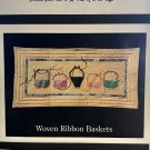 Woven Ribbon Baskets Paper Pieced Quilt Pattern by Shirley Liby Hearts & Hands