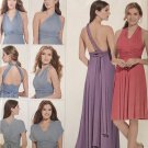 Simplicity 1154 Women's Knit Wrap and Tie Dress Sewing Pattern, Sizes XXS-XXL