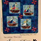 Sail Away.... Wall Quilt Pattern Southwind Designs 39 1/2" x 39 1/2"