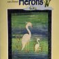Graceful Herons 60 x 49 Wall Quilt Pattern by Judy of Deland (FL) quilt shop